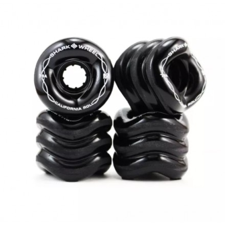 sharkwheel california roll black 60mm 78a