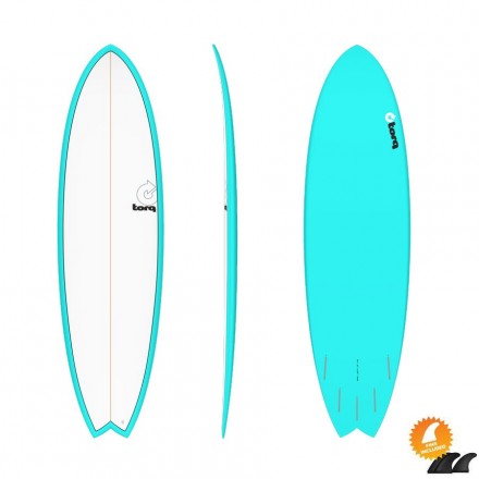 surf Torq Modfish  6'3 miami blue