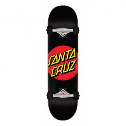 skateboard santa cruz classique Dot full  complete 8'