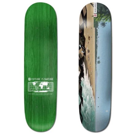 skateboard deck element landscape 8'0